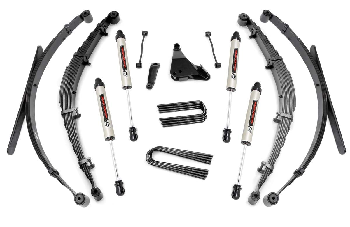 Ford F-250 Super Duty Suspension Lift Kit - Rear - Rough Country - V2 - 1999